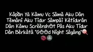 Story w. A, buat yang pengen VC sama pacar.