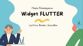 Widget ListView Builder, SnackBar