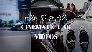 How To Make CINEMATIC CAR VIDEOS! | Mustang Video/Shotcut Tutorial