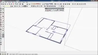 DIBAC FOR SKETCHUP. TUTORIAL 006. MAKE GROUP  THEN 2D TO 3D