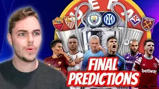 My UEFA Final Predictions! (UCL, UEL, UECL)