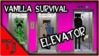 1x1 Bi-Directional Bubble Elevator - Vanilla Minecraft 1.13 Survival - EP04