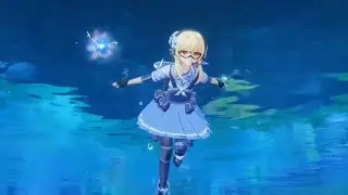 Gameplay Lumine HoYoFair Outfit Genshin Impact! (MOD)