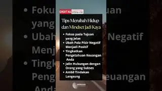 Kamu Harus Tahu Ini Mindset Orang Kaya