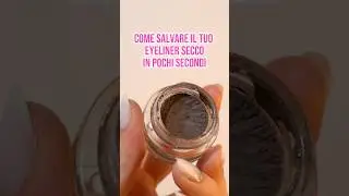Come salvare il tuo eyeliner secco