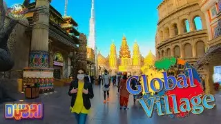 Global Village Dubai | full tour with theme park attractions