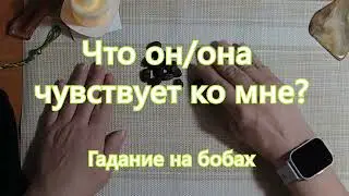 Что он/она чувствует ко мне? Гадание на бобах онлайн. 