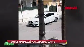 BU SES MAHALLELİYİ ÇİLEDEN ÇIKARTTI