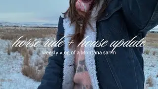 WEEKEND VLOG | horse ride + house update and holiday prep
