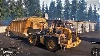 SNOWRUNNER CAT 770G | SNOWRUNNER PC Gameplay