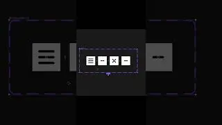 Smart Animated Hamburger menu | Figma 