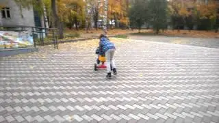 Маша и Рома на велике
