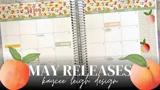 May Sticker Releases | Planner & Budget Stickers | Kaycee Leigh Design