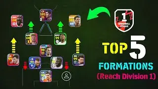 Top 5 Best Formations To Reach Division 1 In eFootball 2024