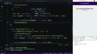 JavaScript HTML5 APIs 044 Loading Data on Route Refresh