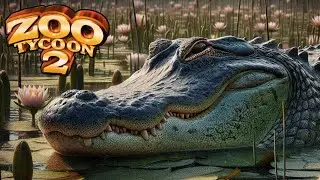 Building American Alligator habitat in Zoo Tycoon 2