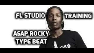 HOW TO MAKE A ASAP ROCKY TYPE BEAT IN FL STUDIO 12 - FL STUDIO BEGINNER TUTORIALS