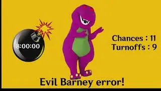 Barney error 13