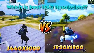 Which is Best IPAD Resolution For PUBG MOBILE  Emulator gameloop#pubgmobile #gameloop