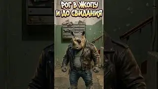 Природа создала носорога в плохой день и ей пофиг