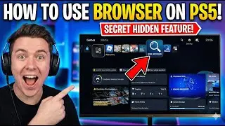 How to Use Web Browser on PS5  FULL Guide