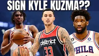 CAN PHILADELPHIA 76ERS SIGN KYLE KUZMA ?? #nbafreeagency