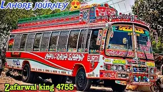 A memorable journey on 4755 🥰 Zafarwal king 👑