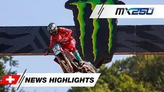 News Highlights | EMX 250 Race 2 | MXGP of Switzerland 2024 #MXGP #Motocross