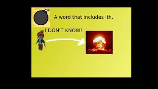 I AM THE KING OF WORD BOMB!