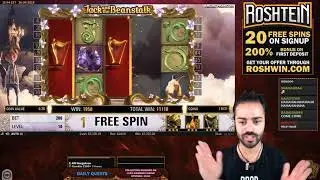 SUPER INSANE MEGA WIN   €25 940   Jack and the Beanstalk