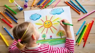Desenhos feitos por crianças