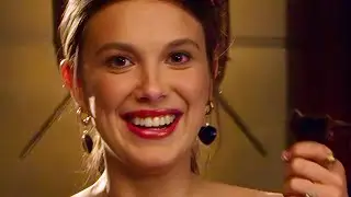 LEGENDADO! MILLIE BOBBY BROWN MOSTRANDO DICAS DE COMO UTILIZAR UMA ESPADA.