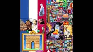 La campagne de France : Reddit Rplace 2022