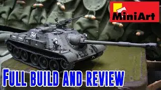 1/35th scale Miniart early Soviet SU-122-54 Tank destroyer model