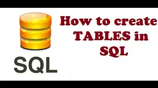 How to create table in SQL | How to create table in SQL SERVER 2012