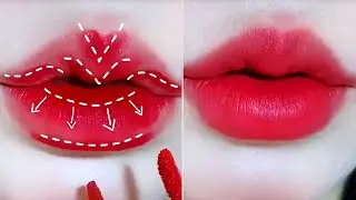 Amazing Korean Lips Tutorials 2023 | New Makeup Tutorials | Douyin Makeup Tutorials