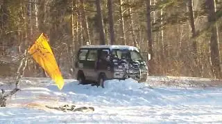 Делика. Испытание лебедки