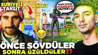 I TROLLED WITH A SYRIAN IMITATION (LIKE A MOVIE) 😱 / Pubg Mobile Troll