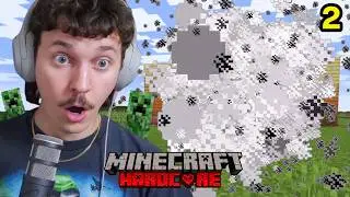 Creeper Exploded My New House (Minecraft Hardcore)