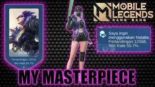 TOP 1 NATALIA GAMEPLAY EPISODE 163 | TOP 1 GLOBAL NATALIA BUILD 2022 MOBILE LEGENDS