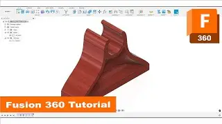 Fusion 360 Tutorial 3D Models for Printing Download & Change Clothes Dryer Leg