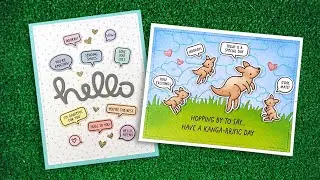 Intro to All the Speech Bubbles + 2 cards from start to finish