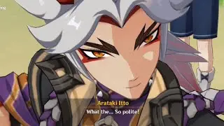 What the... So polite!