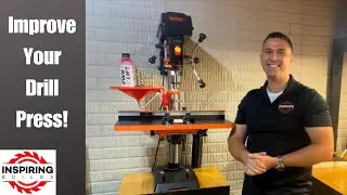 6 Cool Drill Press Upgrades (Improve your Drill Press!)
