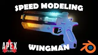 Modeling Wingman from Apex Legends | Blender 3D