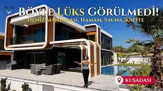 930 m² Ultra Luxury Villa | Private Pool, Turkish Bath, Sauna, Hobby Rooms and Sea View | BiYerBak