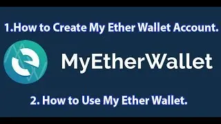 How to Create and use My Ether Wallet And Claim Airdrops
