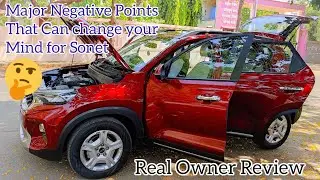Major Negative Points of KIA Sonet 2021 HTX IMT | Think Before You Buy Kia Sonet