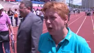 Выполнение испытания ГТО в Пятигорске