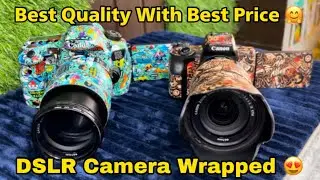 DSLR Camera Wrapped/skined by mobiicare.